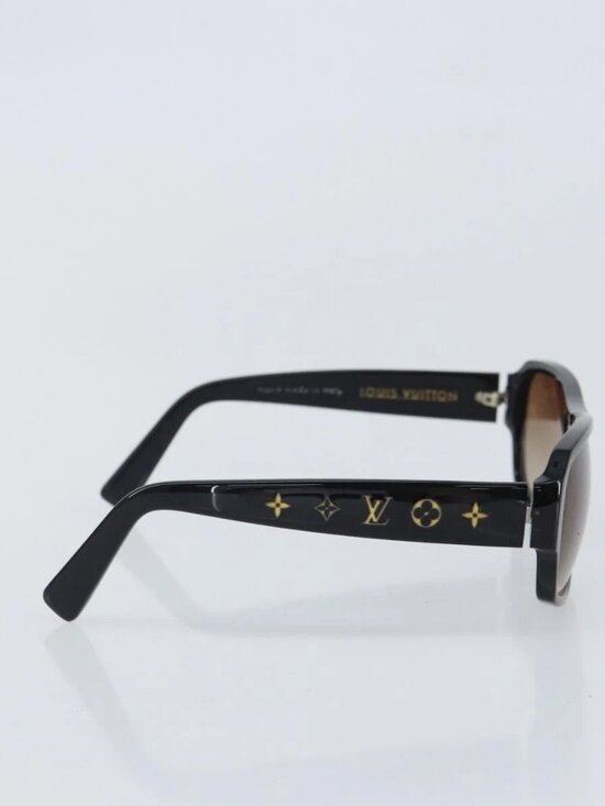 LOUIS VUITTON Sunglasses plastic Black Z0132E LV Auth 161633 main image 7